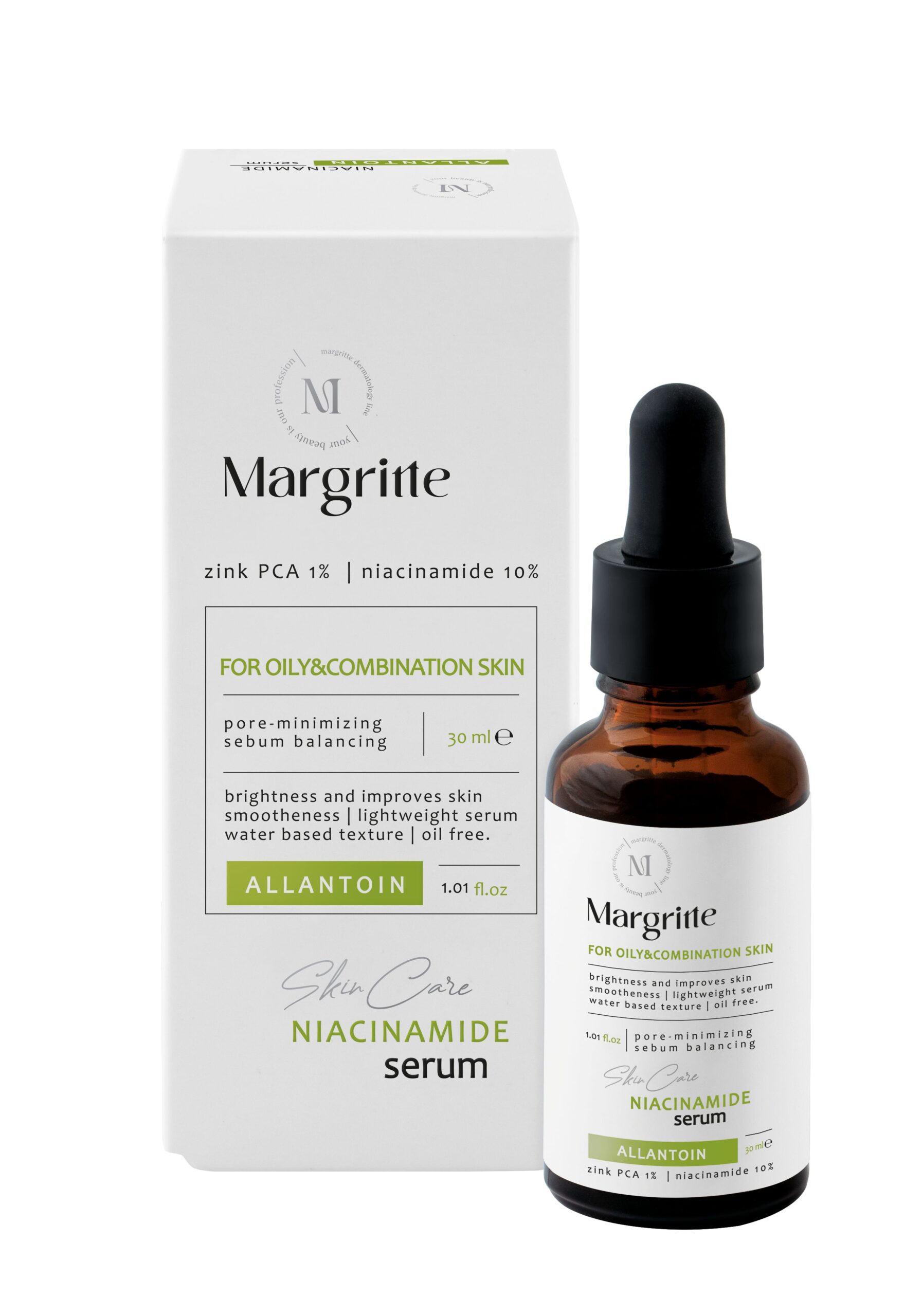 3f73aa94-77f5-4b8d-aca9-818619bca994 سرم نیاسین آمید حجم 30 میلی لیتر مارگریت - Image 1