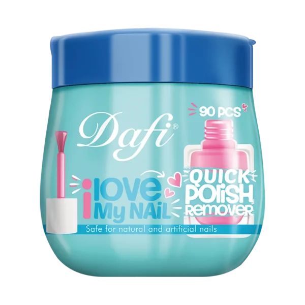 دستمال مرطوب لاک پاک کن قوطی دافی