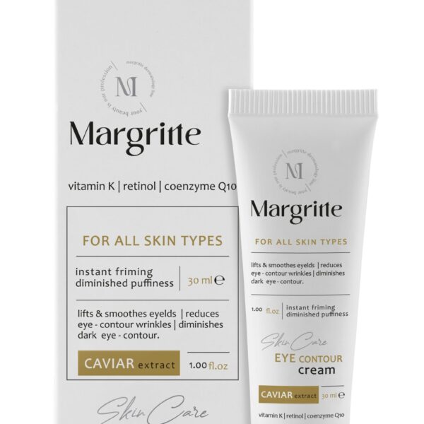 کرم دورچشم با عصاره خاویار حجم 30 میلی لیتر Eye Contour مارگریت