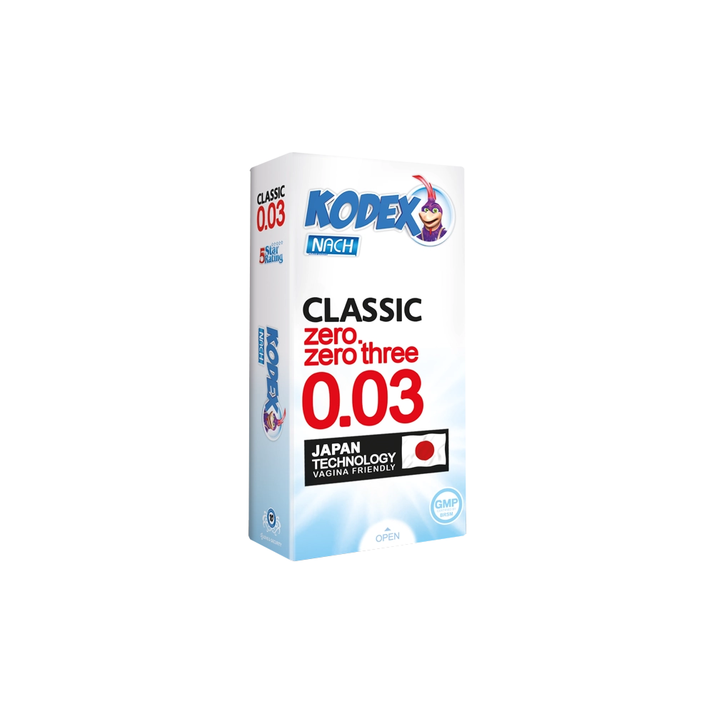 4 کاندوم کدکس ۱۰ عددی ۳ میکرون - Image 1