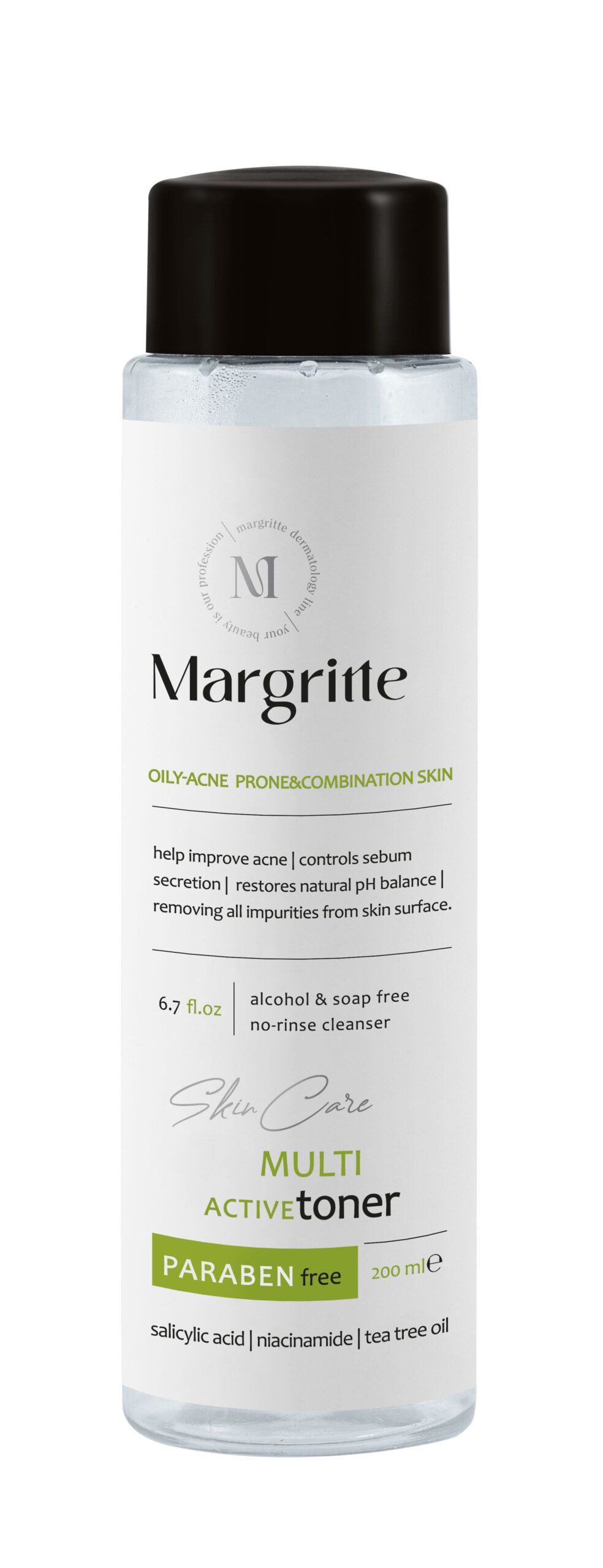 20940aed-85e9-4f0b-9f96-642c78d44c31 تونر پاک کننده (پوست چرب و مستعد آکنه) حجم 200 میلی لیتر مارگریت - Image 1