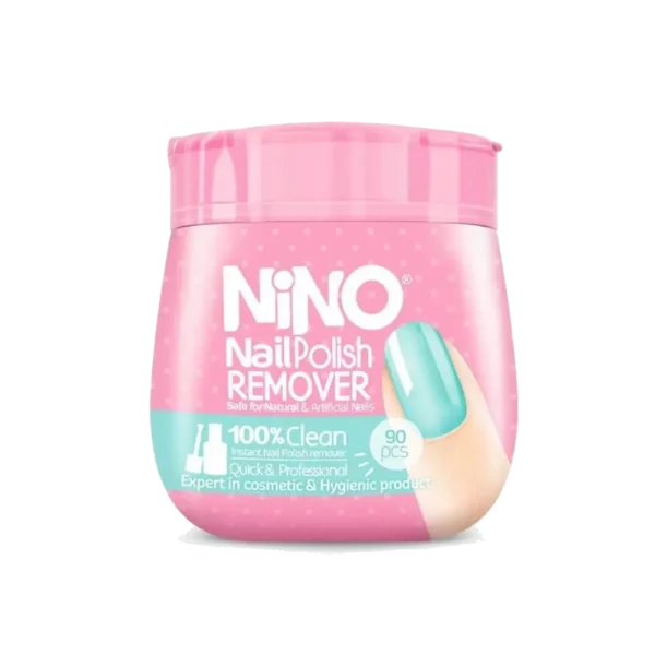 دستمال مرطوب لاک پاک کن قوطي نینو