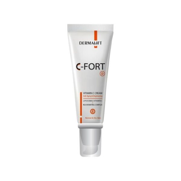 کرم روشن کننده درمالیفت مدل سی فورت حجم 40 میلی لیتر ( پوست خشک )
